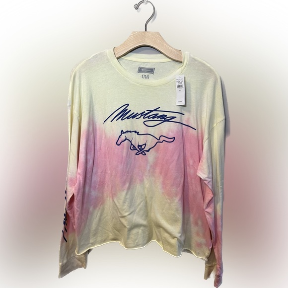 🌟American Eagle | Tailgate Mustang Tee - Picture 1 of 4